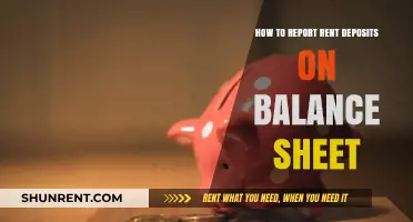 Reporting Rent Deposits on Balance Sheets: A Step-by-Step Guide