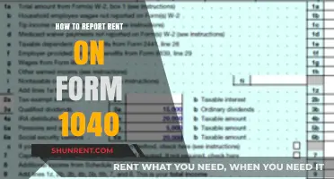 Reporting Rental Income on Form 1040: A Step-by-Step Guide