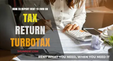Reporting Rent-to-Own on Your Tax Return with TurboTax: A Guide