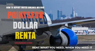 Reporting United Airlines Mileage Points for Dollar Rentals: A Step-by-Step Guide