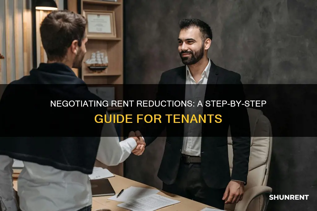 how to request a reduction in rent
