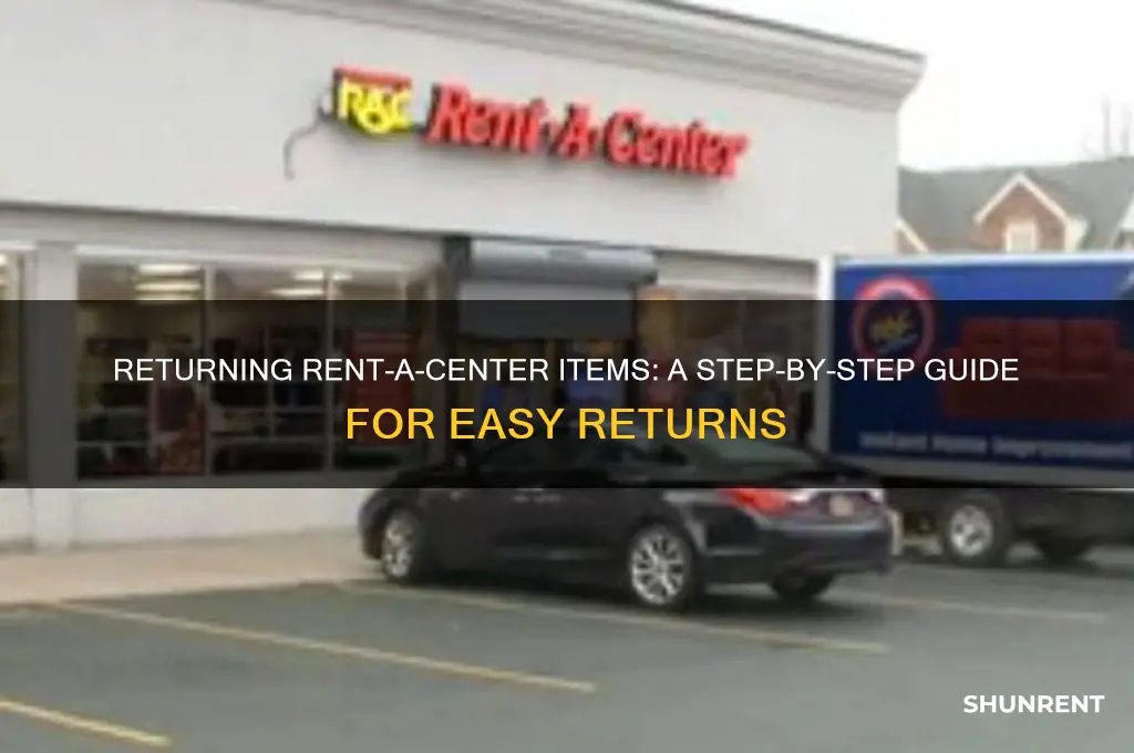 how to return a rent a center item
