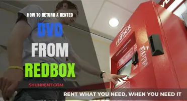 Easy Steps to Return Your Rented DVD to Redbox
