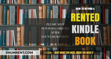 Returning Rented Kindle Books: A Quick and Easy Guide
