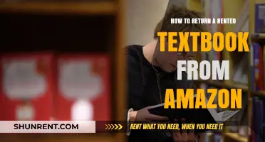 Returning Rented Textbooks to Amazon: A Step-by-Step Guide