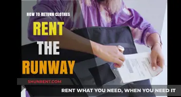 Easy Steps to Return Clothes to Rent the Runway