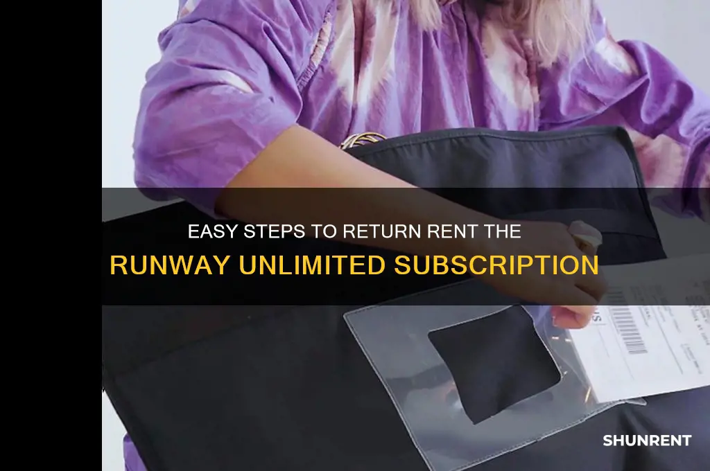 how to return rent the runway unlimited