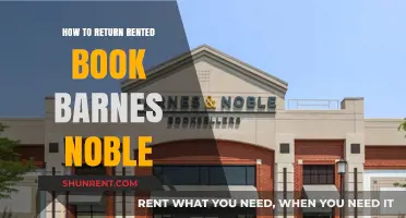 Returning Rented Books to Barnes & Noble: A Step-by-Step Guide