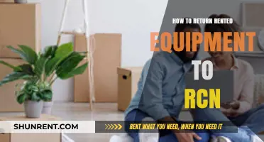 Returning RCN Rented Equipment: A Step-by-Step Guide for Hassle-Free Returns