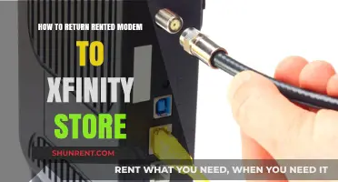 Returning Your Rented Xfinity Modem: A Step-by-Step Guide to the Store