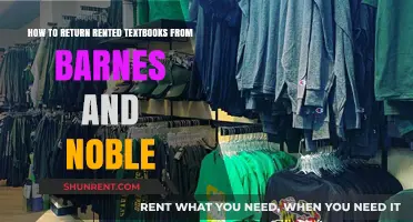 Easy Steps to Return Rented Textbooks to Barnes & Noble