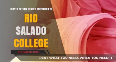Returning Rented Textbooks to Rio Salado College: A Step-by-Step Guide