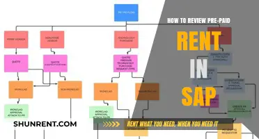 Mastering Pre-Paid Rent Reviews in SAP: A Step-by-Step Guide