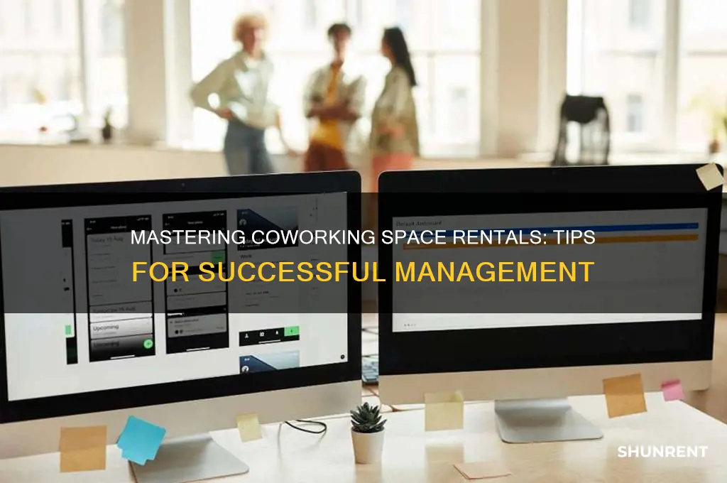 how to run a coworking space rent