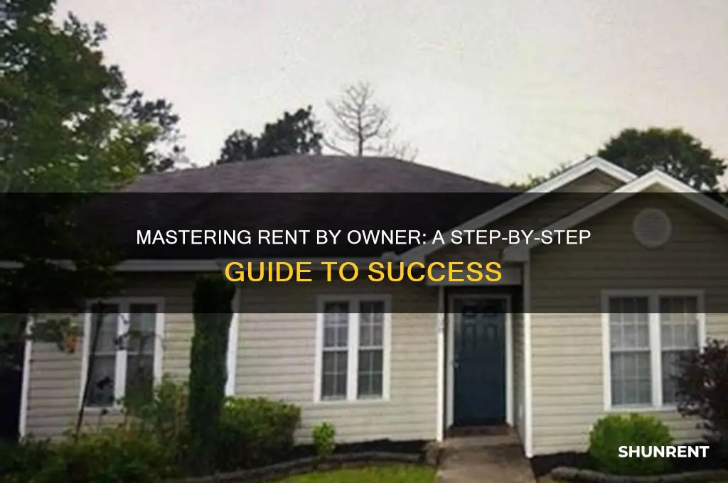how to run my own rent by owner