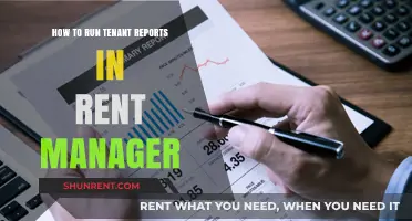 Efficiently Generate Tenant Reports in Rent Manager: A Step-by-Step Guide