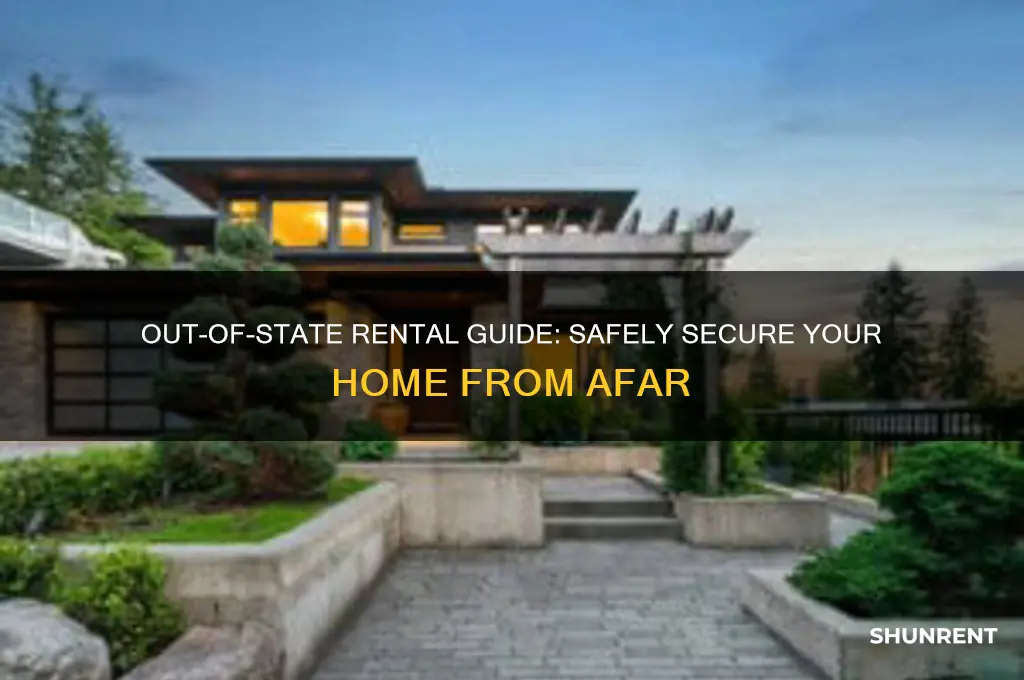 how to safely rent from out of state