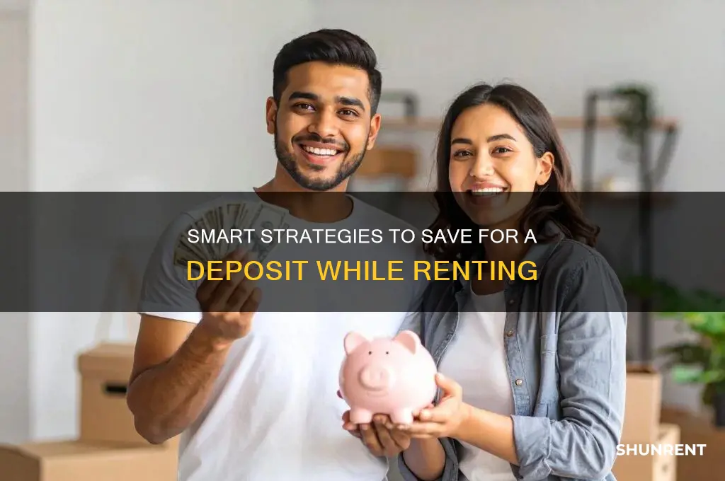 how to save for a deposit when renting