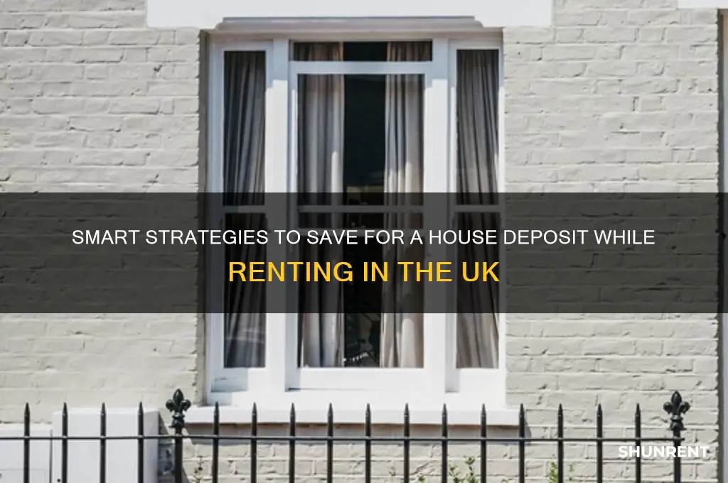 how to save for a deposit while renting uk