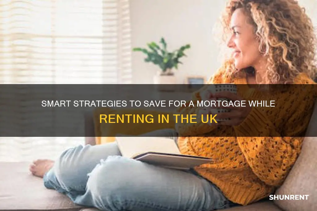 how to save for a mortgage whilst renting uk