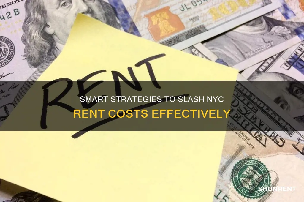 how to save money on rent in nyc
