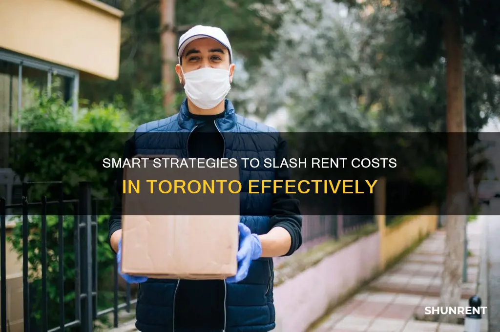 how to save money on rent in toronto