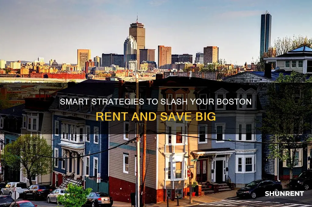 how to save on rent in boston