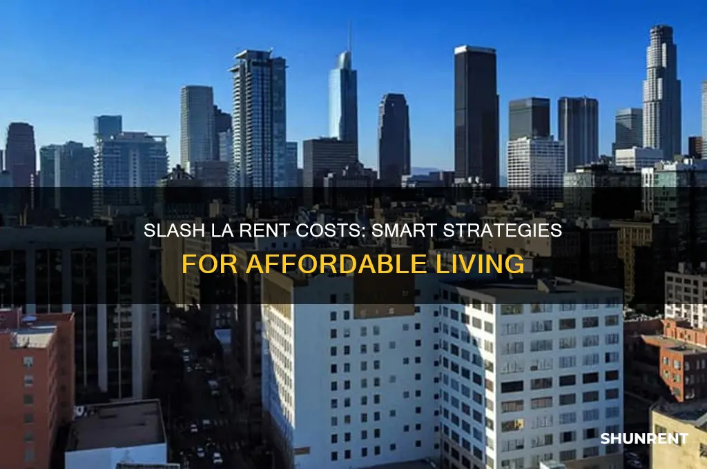how to save on rent in la