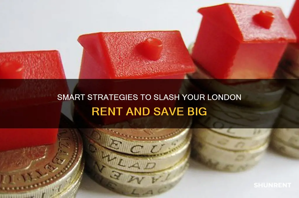 how to save on rent in london