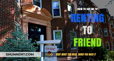 Setting Boundaries: How to Politely Decline Renting to a Friend