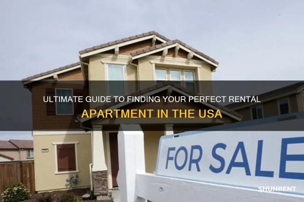 how to search apartmnt for rent in usa