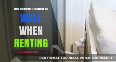 Renting? Safely Secure Furniture to Walls with These Easy Tips
