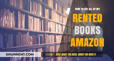 How to View All Your Rented Books on Amazon Easily