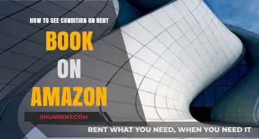How to Check Rental Conditions for Books on Amazon
