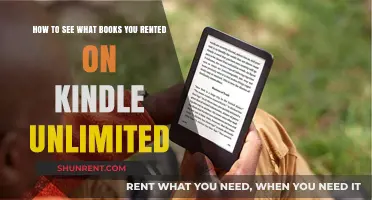 Track Your Kindle Unlimited Rentals: A Simple Guide to Viewing Borrowed Books