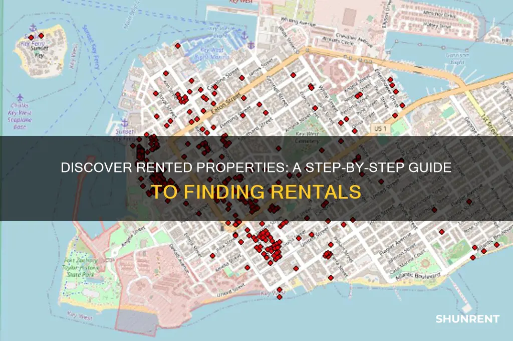 how to see what is rented out