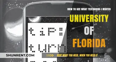 How to Track Your Rented Textbooks at University of Florida