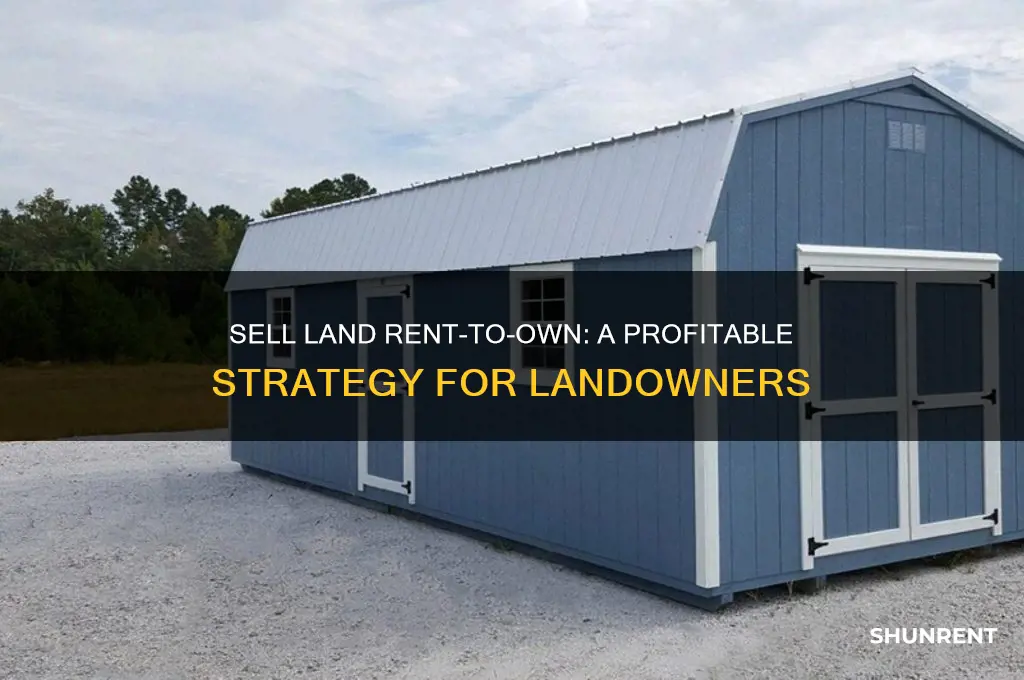 how to sell land rent to own
