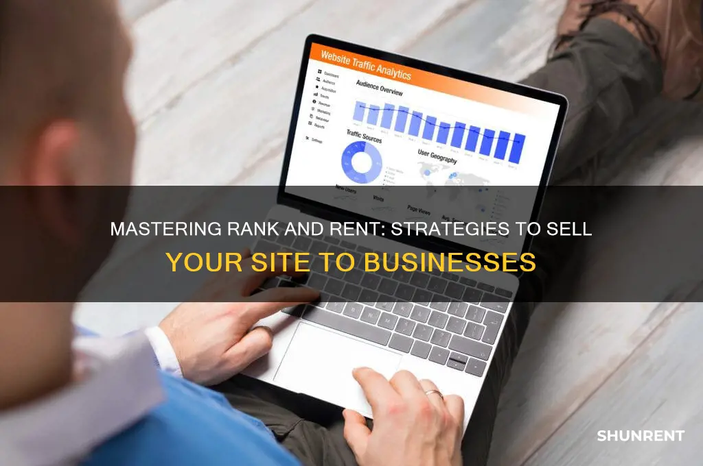 how to sell rank and rent site to business
