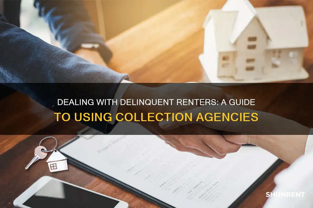 how to send a delinquent renter to a collection agency