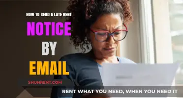 Effective Tips for Sending a Late Rent Notice via Email