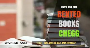 Easy Steps to Return Rented Books to Chegg Hassle-Free