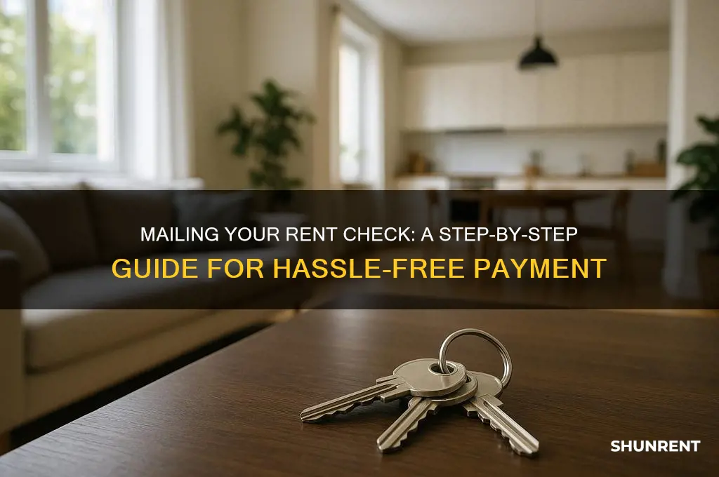 how to send rent check in mail