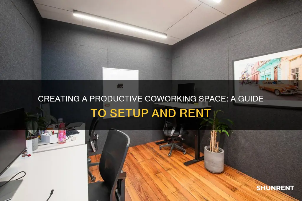 how to set up a coworking space for rent