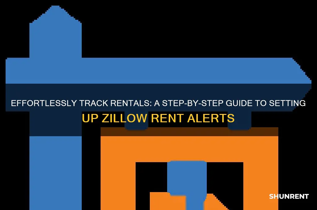 how to set up a rent alert for zillow