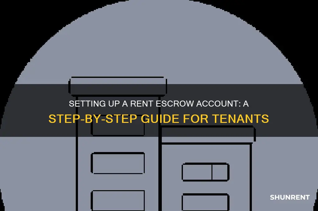 how to set up a rent escrow account