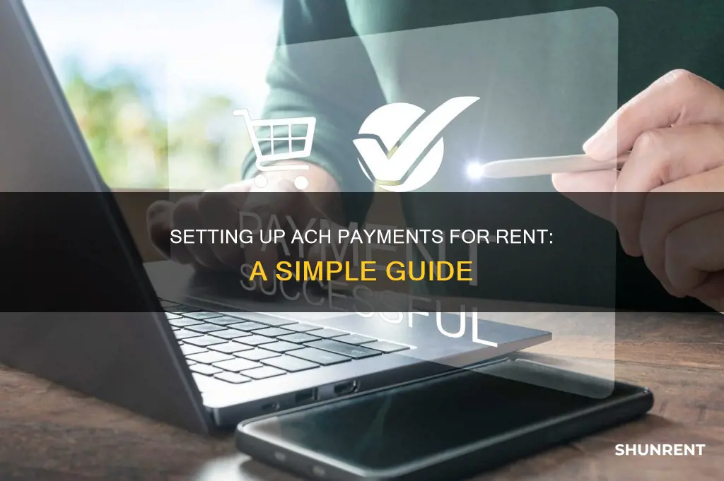 how to set up ach payments for rent
