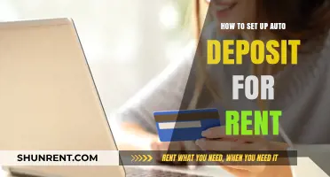 Simplify Rent Payments: A Step-by-Step Guide to Setting Up Auto Deposit
