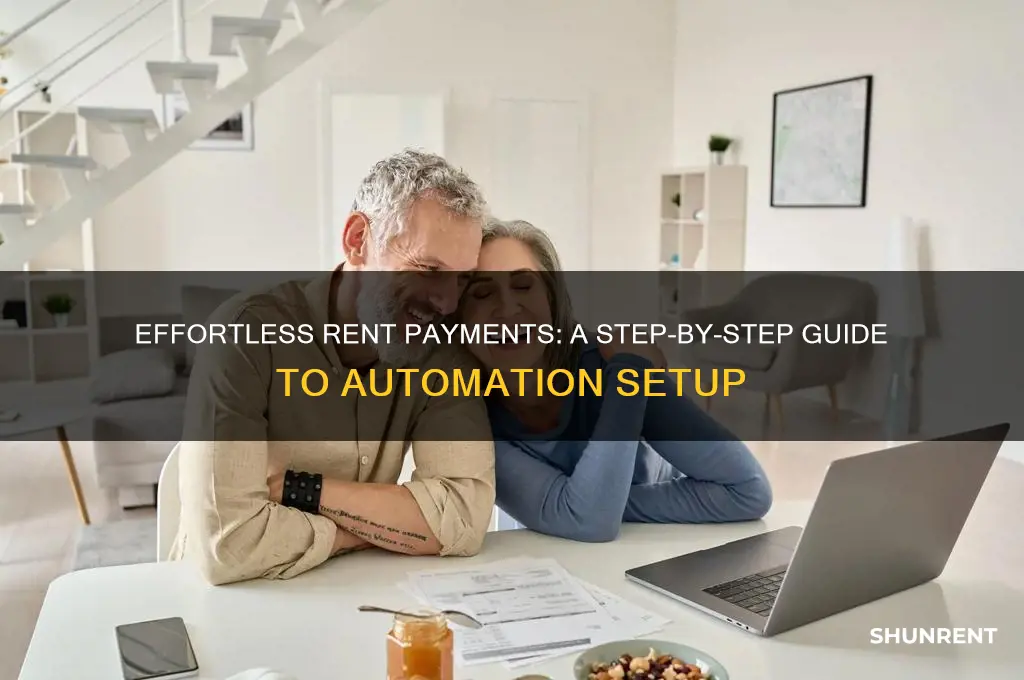 how to set up automated rent payment