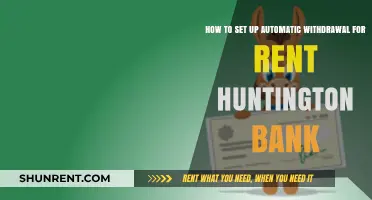 Effortless Rent Payments: Setting Up Auto-Withdrawal with Huntington Bank